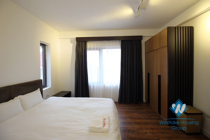 Nice apartment with outdoor balcony for rent on Westlake side, Tay Ho, Hanoi